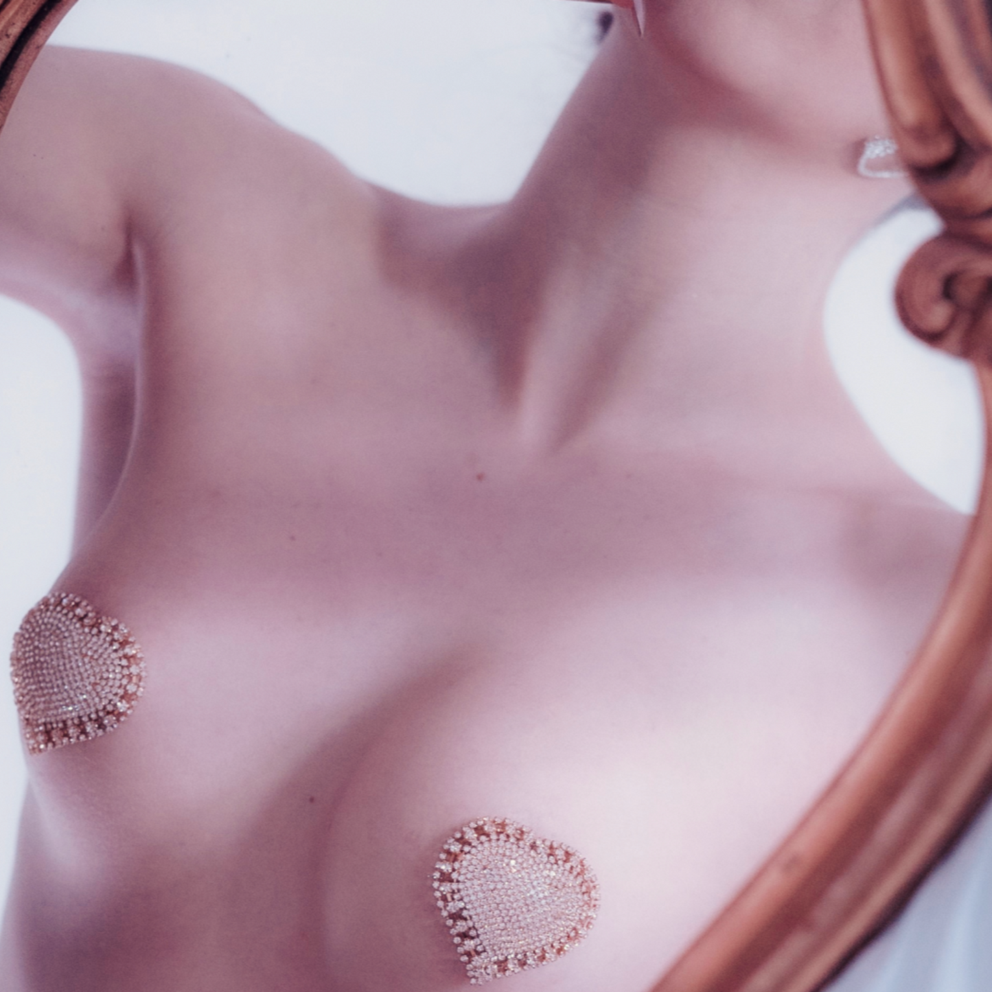 Bijoux de poitrine coeur