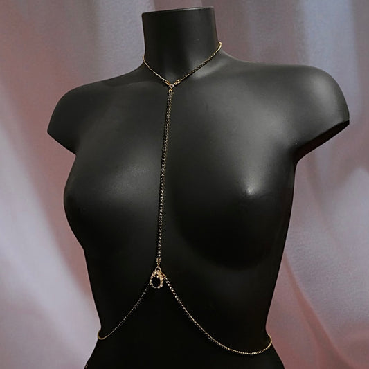 Bijoux de corps cristal noir