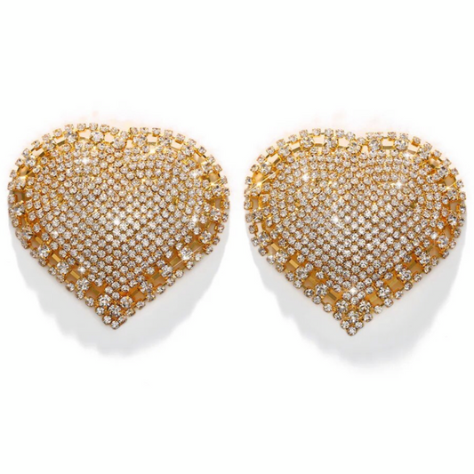 Bijoux de poitrine coeur